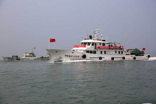 山东荣成市海洋与渔业局开展增殖放流和巡航活动